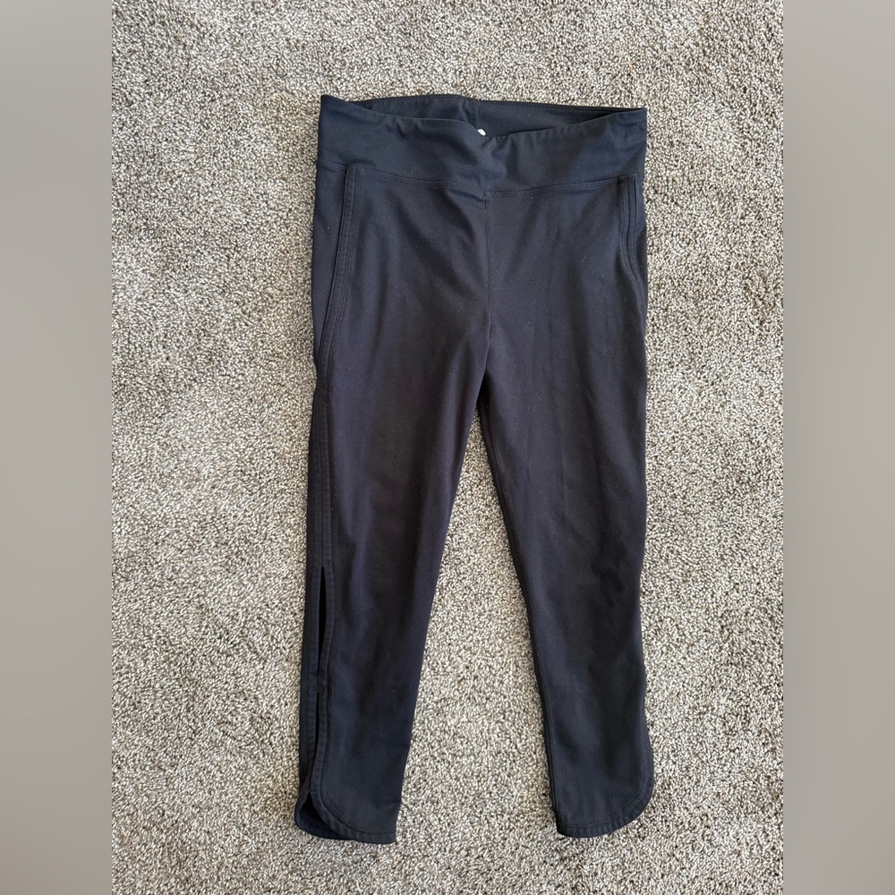 Free People Movement Black Mid-Rise Leggings Women’s Large